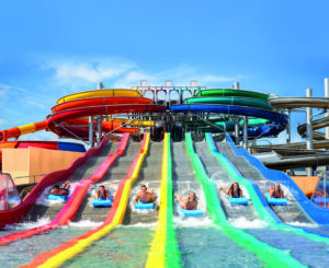 TE_GALAXY ERDING_Sommerrutschen_Rainbow Racer_Gruppe Therme Erding